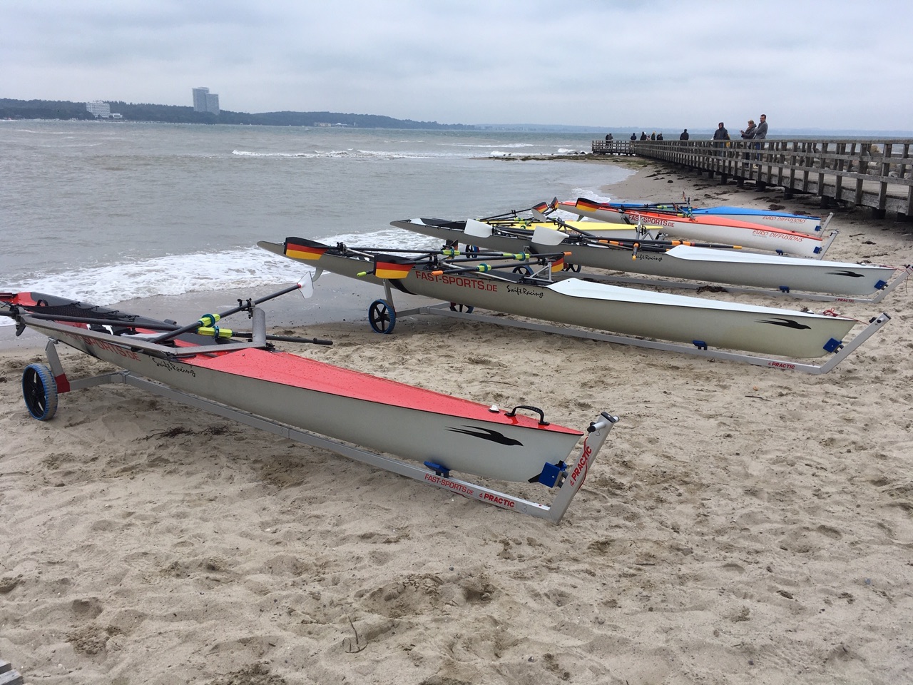 Eindrücke vom Coastal Rowing Aktionstag in Niendorf